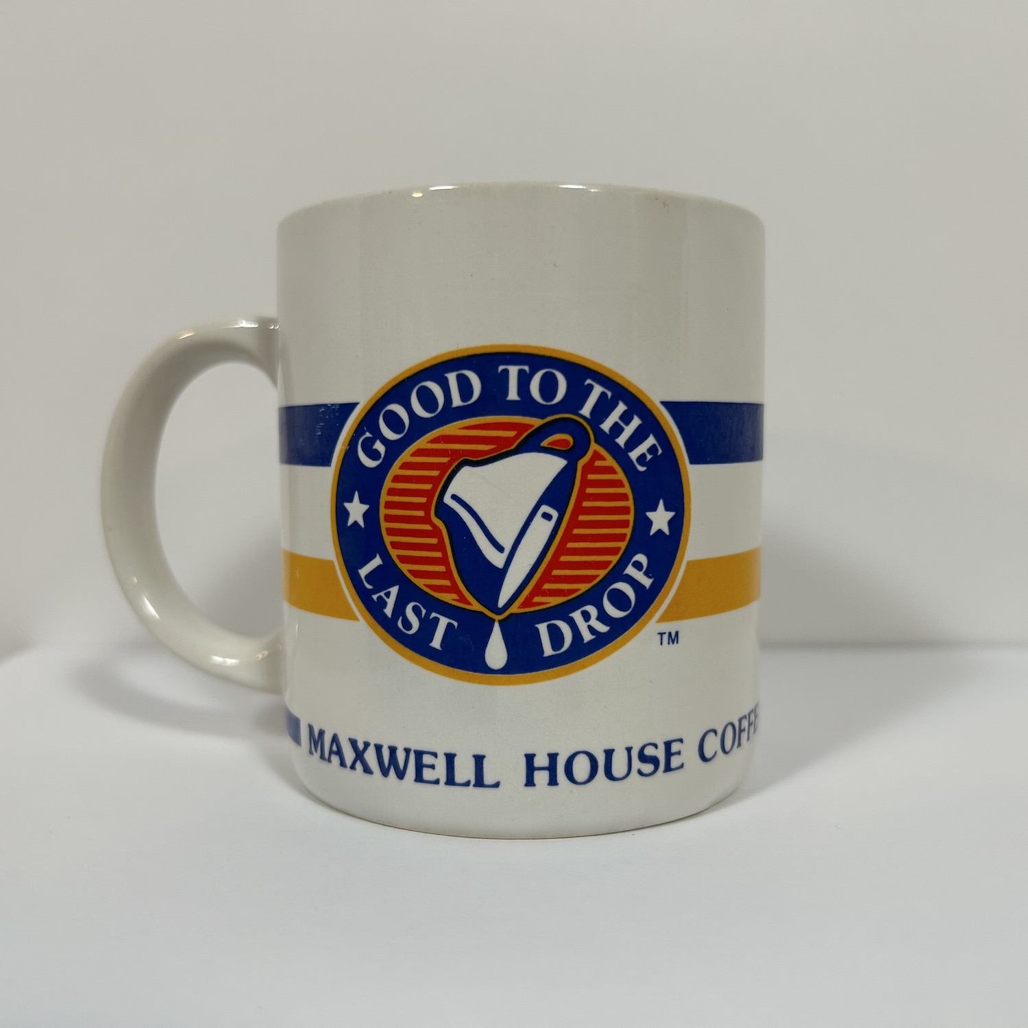 front of 1991 coffee mug